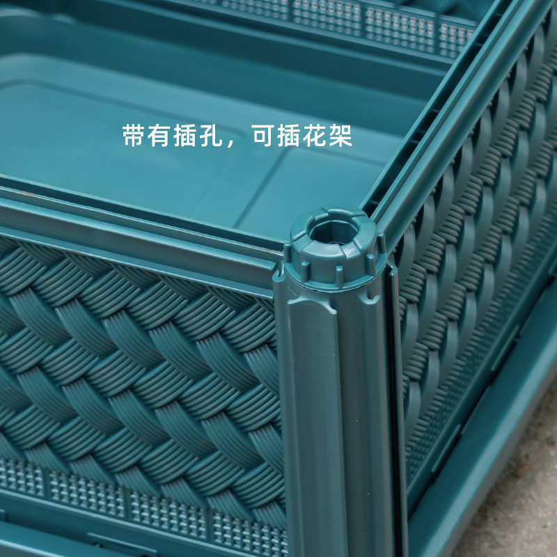 楼顶种菜箱屋顶种菜盆特大加深阳台种植箱大号花盆花箱宽梦域