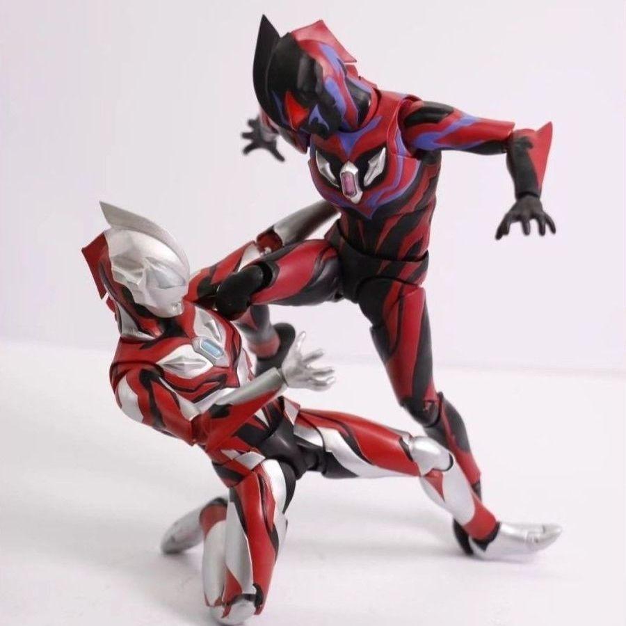 罗欧布黑暗奥特奥特手办变形玩具