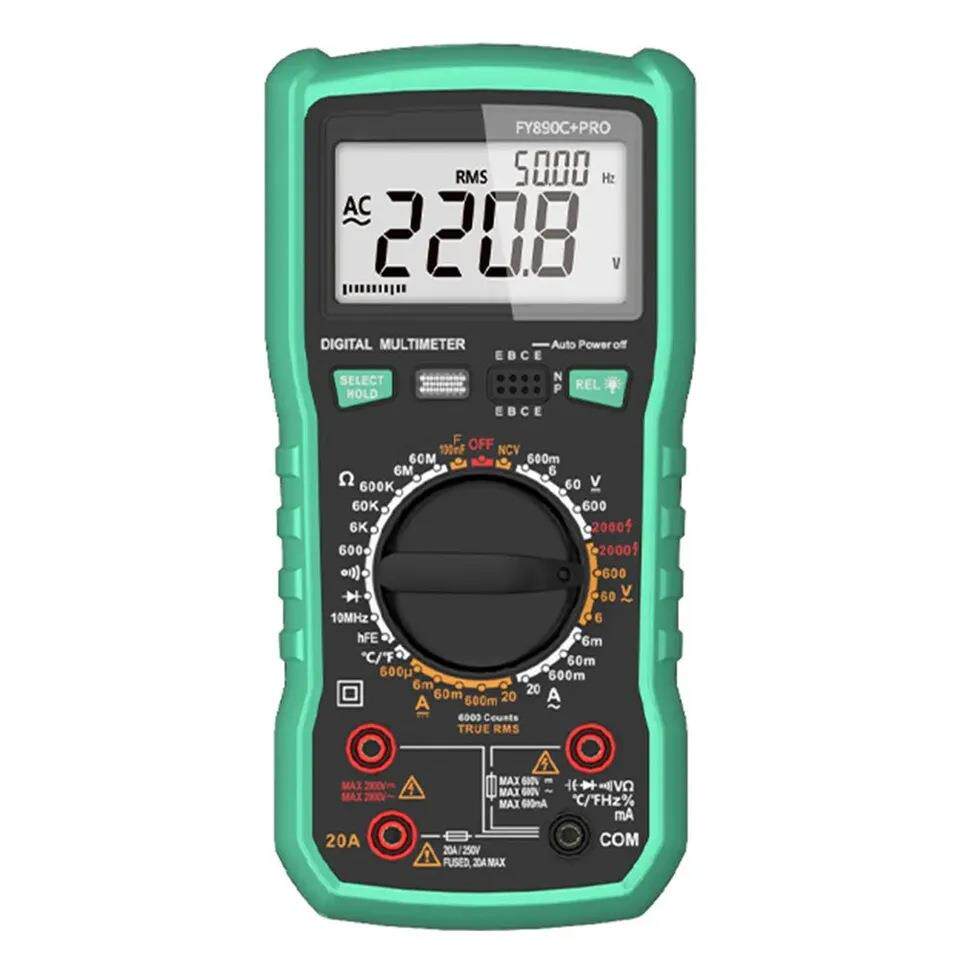 FY890C+PRO光伏万用表数字高精度2000V高压矿用只能防烧鸡电工用