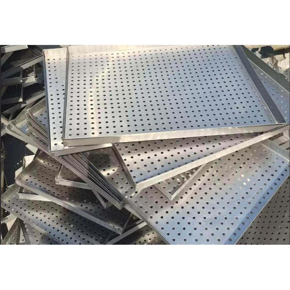 不锈钢冲孔板烘干托盘不锈钢筛网不锈钢烘干晾晒托盘晾晒网承重强