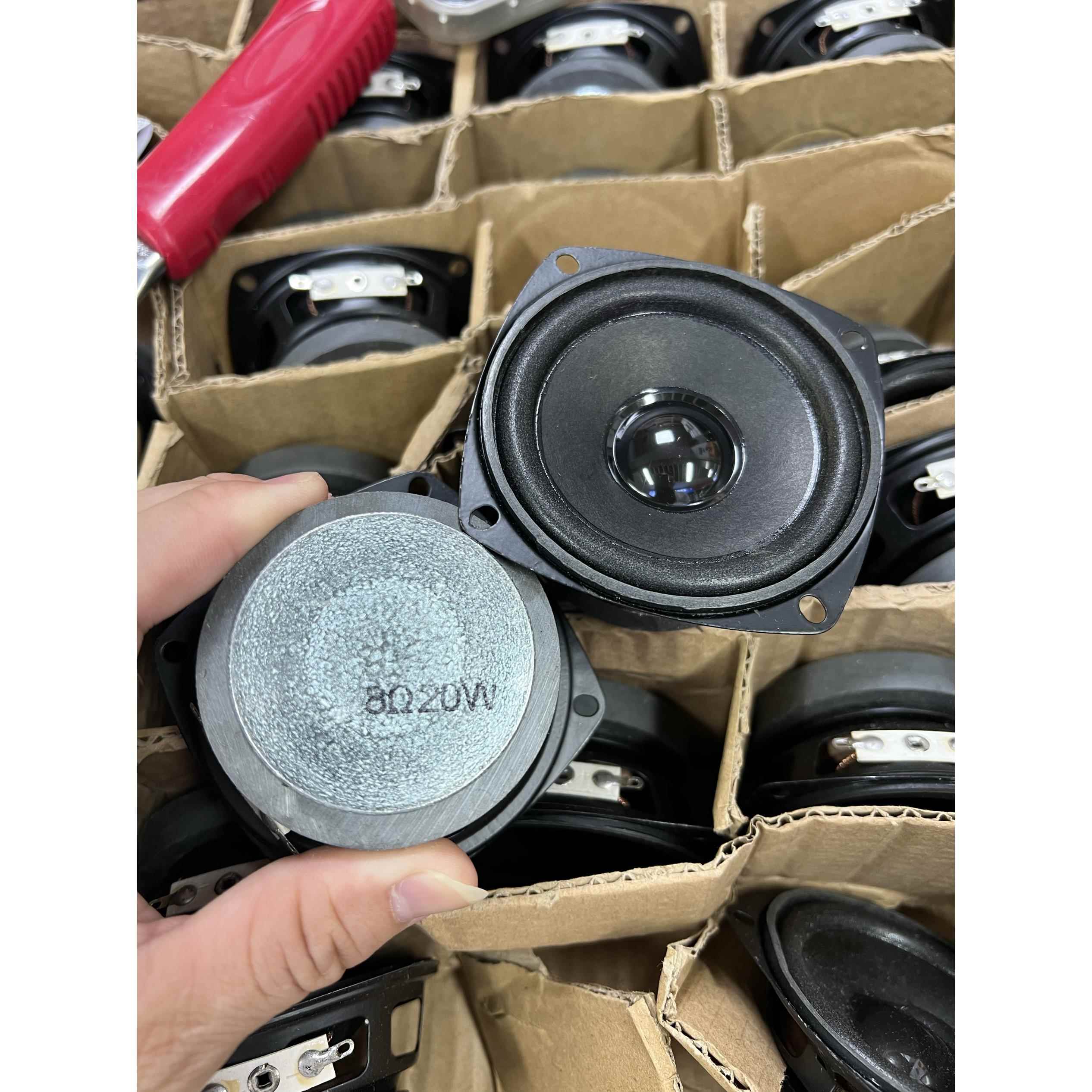 高品质烤黑瓷3寸8欧15W20W77MM78mm全频外磁 音响电脑小音箱喇叭