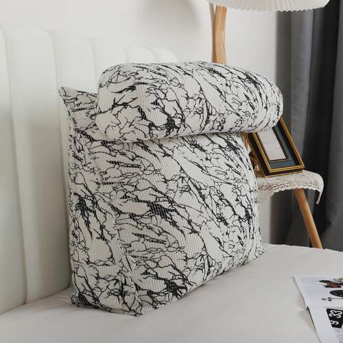 三角沙发靠垫床头大靠背客厅床上靠枕靠背垫大号抱枕床枕飘窗腰枕