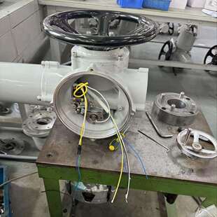 现货DZB15-24r普通开关防爆型电动执行器AC80V手电两用ZB15-18