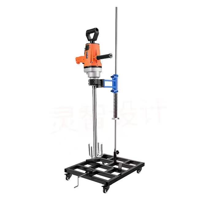 正品搅拌机水钻机架飞机钻拌机搅拌器支架腻固定水泥涂料搅子粉大