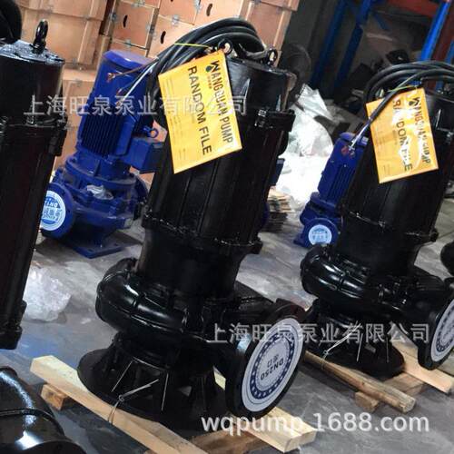 上海250WQ600-9大流量潜水排污泵、排涝泵、无堵塞潜污泵