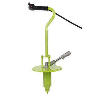 栽烟钻种植工具 割草机种烟器种菜打孔钻头割灌机背负式