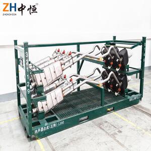 厂家汽车零部件消音器总成料架仓储整理周转消音器总成料架