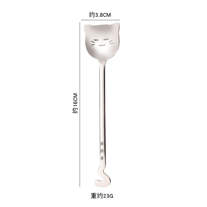 不锈钢冰激凌创意卡通甜品饭勺