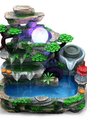 外财12022贸货摆件居流水乔迁开业招客工艺厅家装饰工艺品