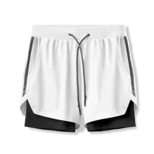 Sport 男 short 双层短裤 Shorts Gym Men Summer pant dry Quick