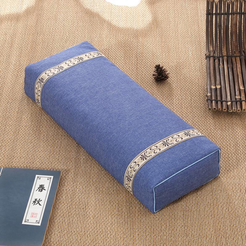 本店加大款荞麦壳枕头长条枕全荞麦皮方枕覆古单人颈椎枕荞麦枕芯