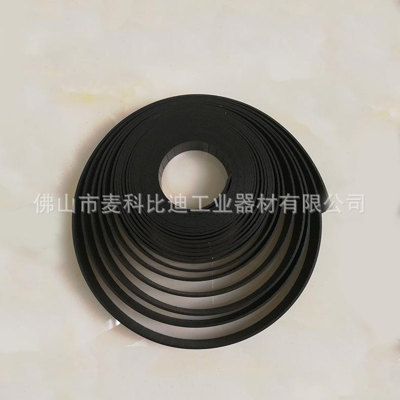 承接各聚氨酯钢丝无同步带健身器材专9用聚氨酯缝钢种丝同步带