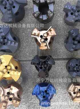 出售75mm翼金刚石钻刚头1mm四翼金石钻1头 金75mm 94m刚石复合片