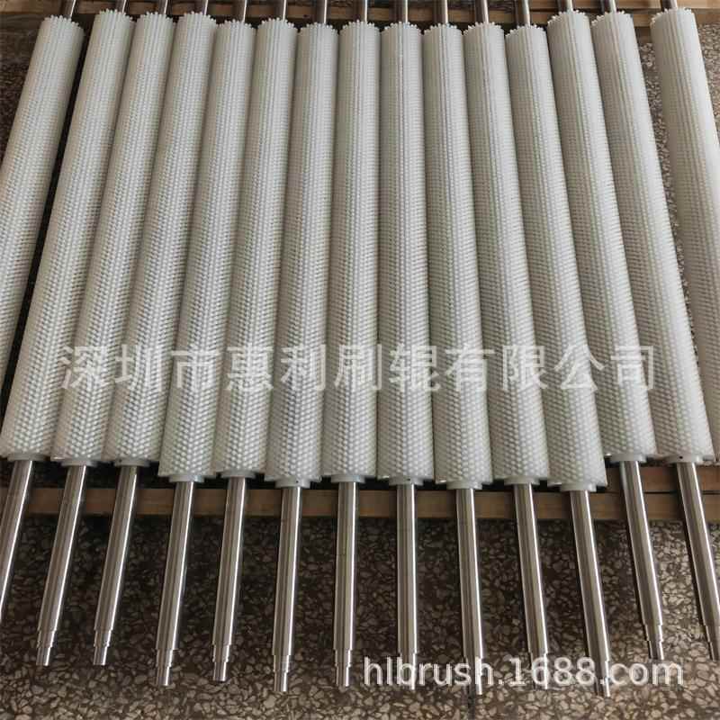 平洗机毛刷,手机盖板面板玻板璃清洗机毛刷植毛刷清辊SJS弹簧毛