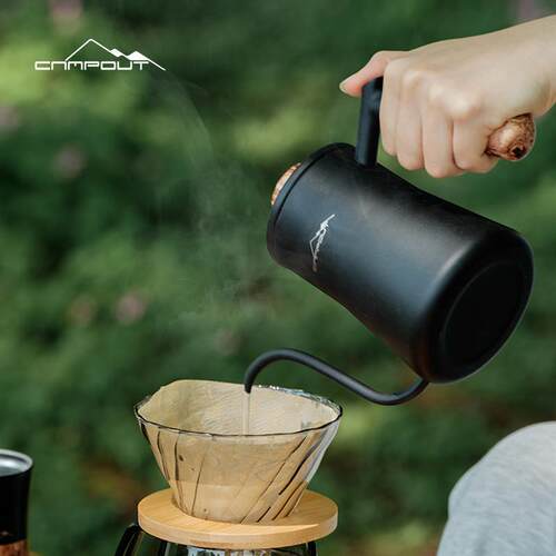CAMPOUT户外咖啡套装组合咖啡滤杯手冲咖啡壶纤咖套装便携式家用