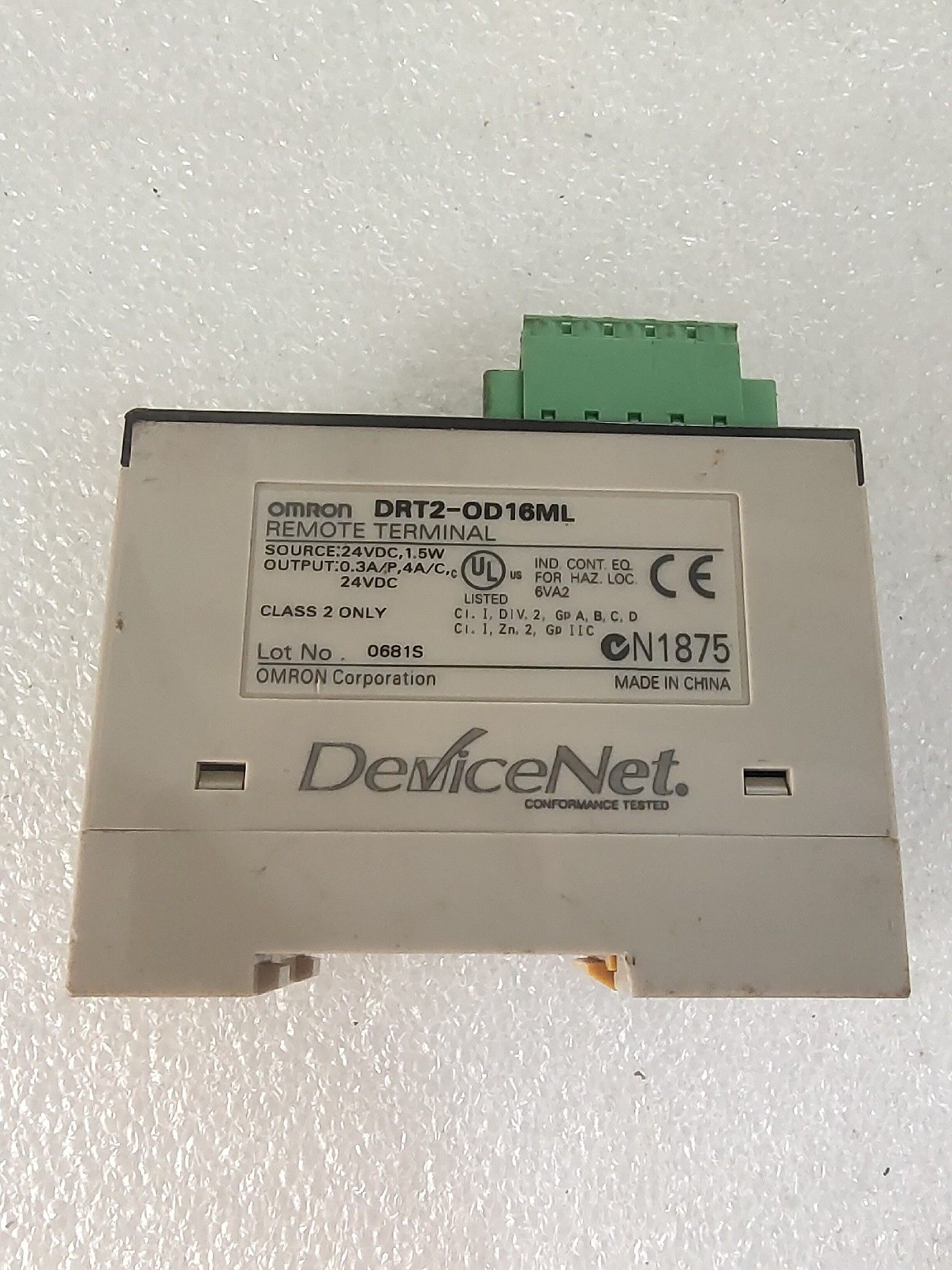 OMRON 欧姆龙  DRT2-OD16ML  包功能  实