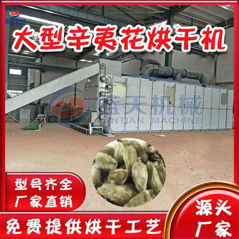 网带辛夷花烘干机全自动紫玉兰望春花空气能烘干设备辛夷干燥机