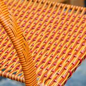 藤编小板fc仿阳台凳藤编椅子休闲洗澡儿童制家用简约凳子成人靠背