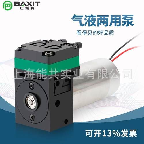 BAXIT巴谢特隔膜液泵12/24V微型真空泵气液两用泵耐腐蚀L03BK液泵