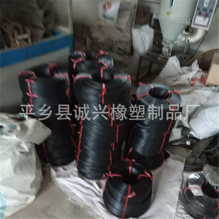 橡胶条 实心O型密封胶绳 丁晴橡胶 氟胶 密封条3.5mm 规格齐全