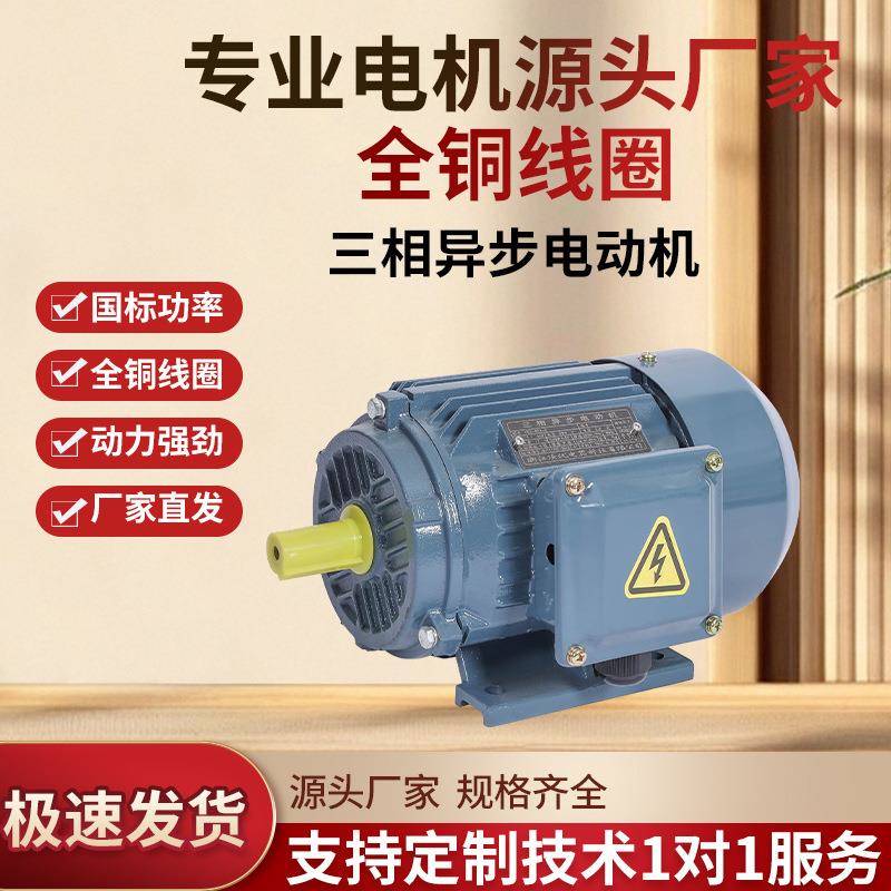 浙江顶优YE2铁壳高效三相2/4/6/8级异步电动机配套设备可用电机