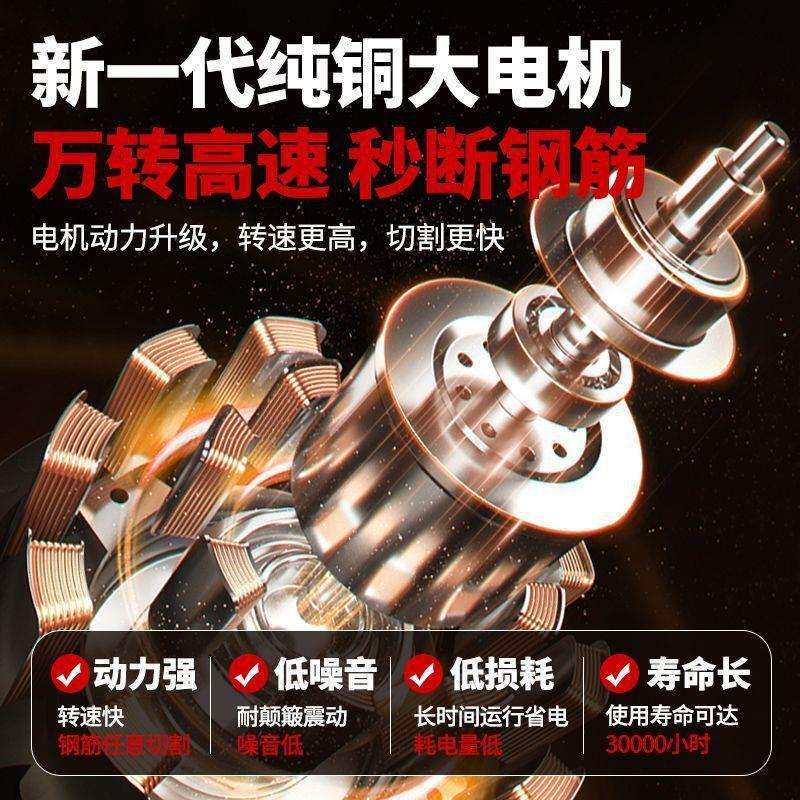 槽王新款高频环锯大功率混凝土切墙机切割机多功能开墙开门切割机