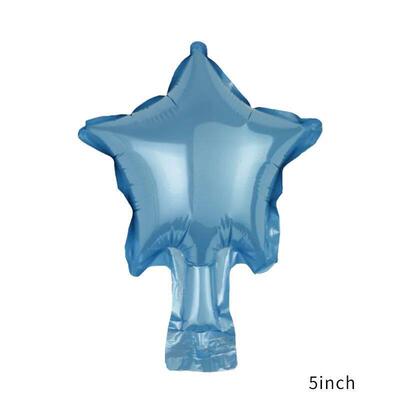 50pcs 5inch Foil Star Balloons Heart balloon Wedding Decorat