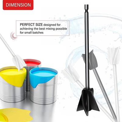 Paint,Epoxy Resin,Mud Power Mixer Blade Drill Tool for Mixin
