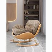 简约现代摇摇厅椅阳台客休家闲可IQH躺椅卧室用午睡可躺坐懒人沙