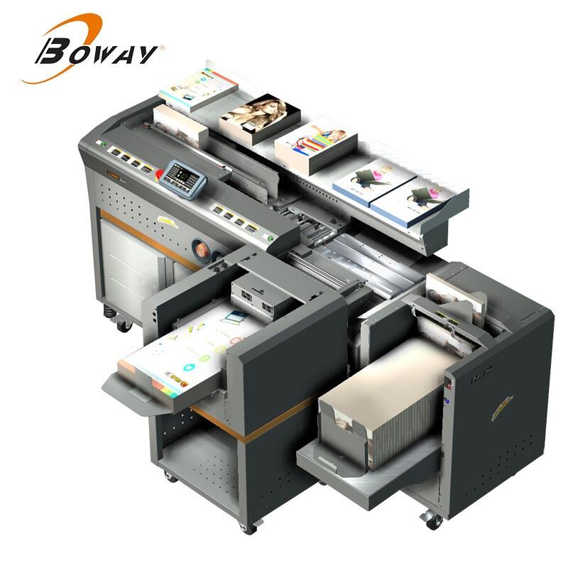 BOWAY全自动胶装机大容量多功能装订机S1000型办公设备