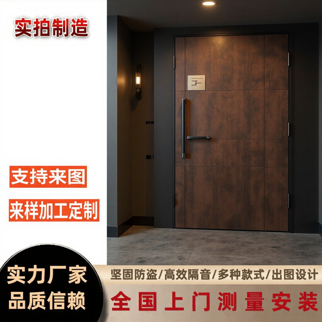 精雕铸铝别墅大门农村自建房大门入户门子母单开甲级防盗门
