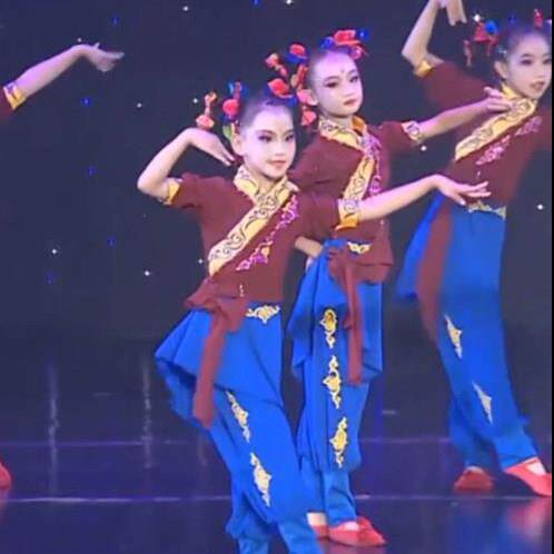 中华戏曲演出服装儿童京剧脸谱服装戏曲表演服装传统文化练功服