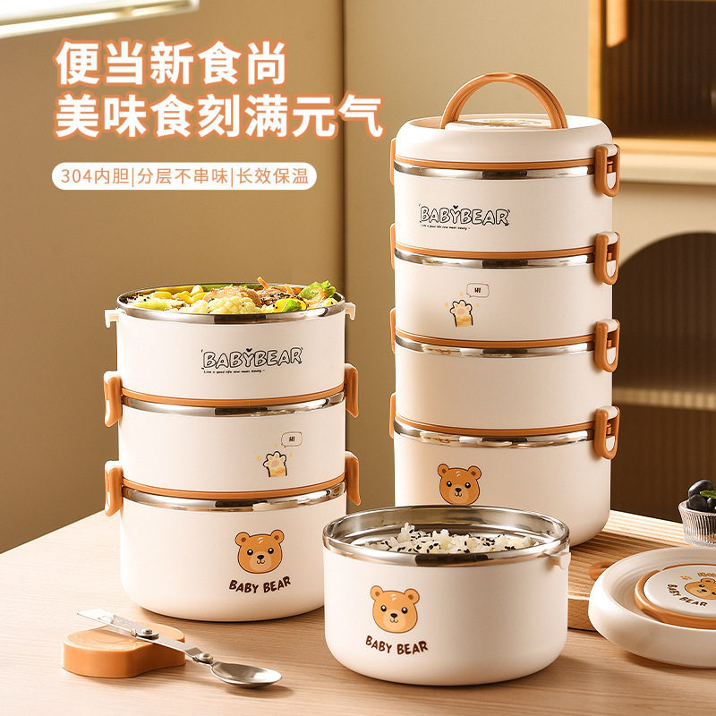 不锈钢保温桶食品级保温保鲜盒