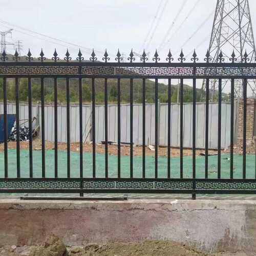 锌钢护栏市政园林围墙护栏铁艺焊接防护栏杆新中式铝艺护栏工厂