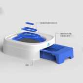 新款 猫如厕蹲坑猫上厕所猫学用拉屎坐便器训练器 自助训练猫厕所