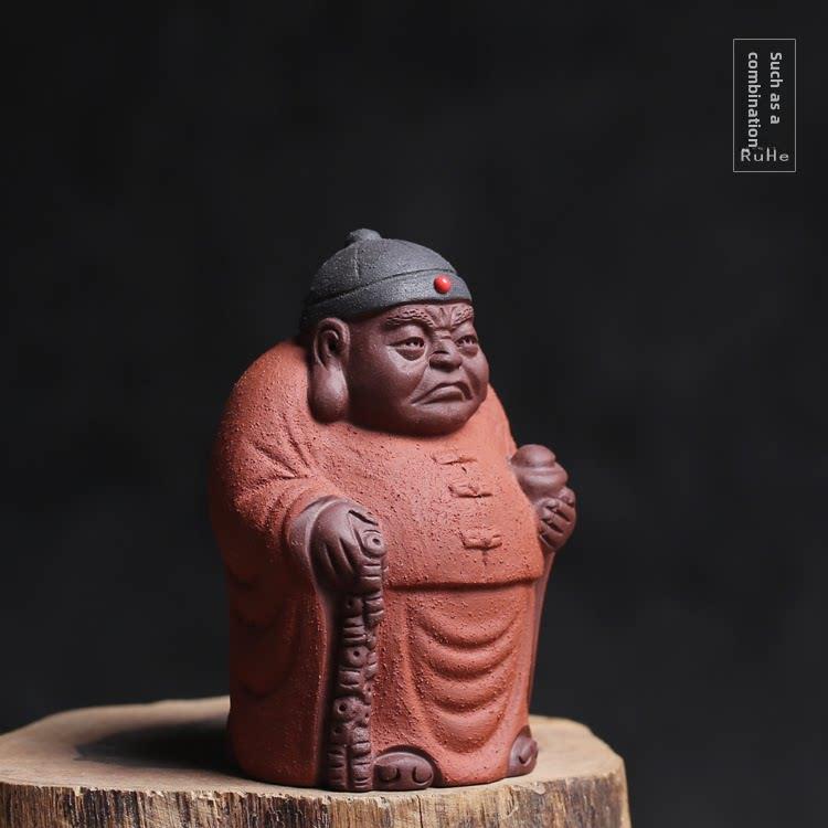 财主引财、紫砂守财、宜兴、手工摆件、茶宠、茶盘、家装、性格房