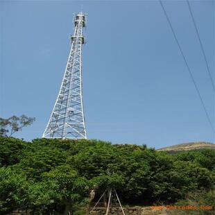 河北景县广川铁塔厂家直销各种通讯塔，钢结构通信自立塔