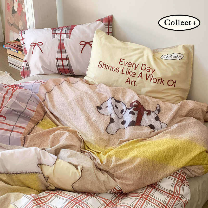 艺术收藏夹 “斑比的树屋”床品四件套枕套被罩60支纯棉全棉亲肤,床上用品,床品套件/四件套/多件套,淘宝优惠券,粉丝福利购,淘宝优惠卷