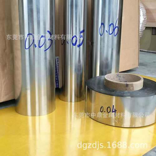 304超薄不锈钢 垫片料 0.02-0.1软态硬态 发热片发热膜 蚀刻专用