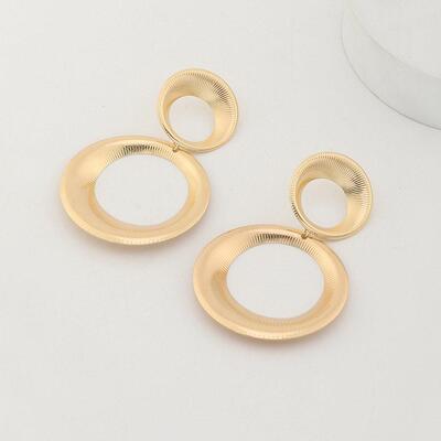 Cross border jewelry alloy pendant gourd earrings for women