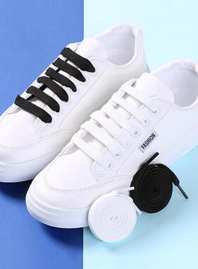 White sneakers with lazy-style, versatile flat shoes for spo