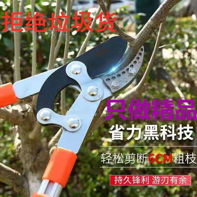 进口SK5锰钢粗枝剪大力剪园林大剪刀园艺剪刀省力剪修枝剪果树剪