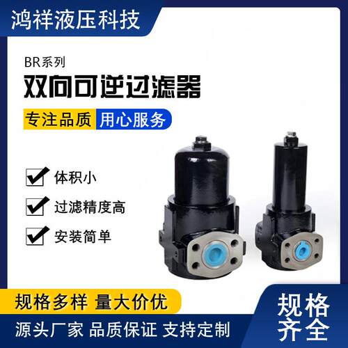 BDR系列双向可逆过滤器，液压油过滤器厂家供应支持定制