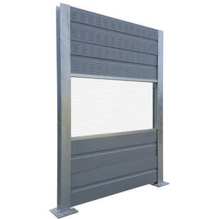 声墙全封闭高速公路屏障隔音高架桥隔音城市快速路屏障声厂家屏