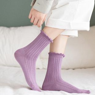 孕妇产妇袜 松口长季 月子袜子产后春秋天薄款 非棉冬季