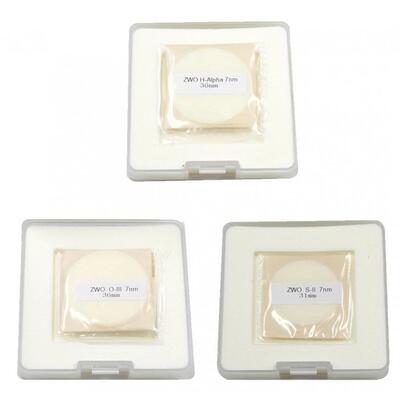 ZWO振旺HSO36mm无框新款HaSIIOIII窄带滤镜天文拍摄深空摄影