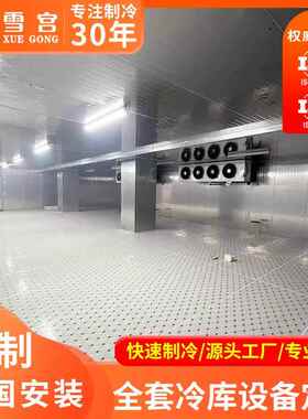 冷藏库制冷冻DIA房库鲜库水果施设库工安装冷中小型全套备蔬菜