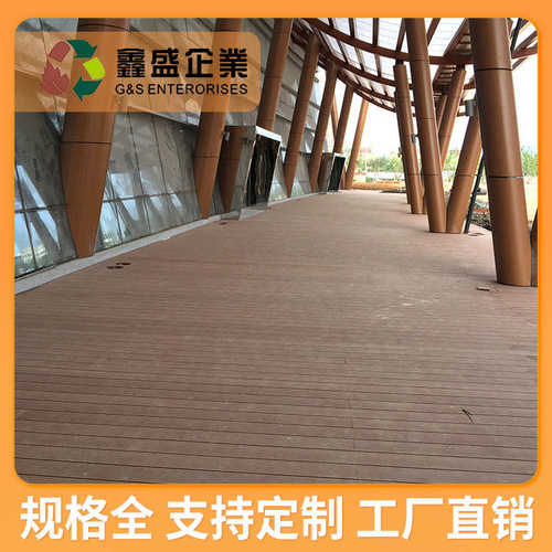 普通木塑 塑木地板 景观园林工程地板 户外地板