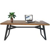 桌架脚铁艺桌腿支架办公桌脚定作议支架桌吧台会餐桌脚大板电959