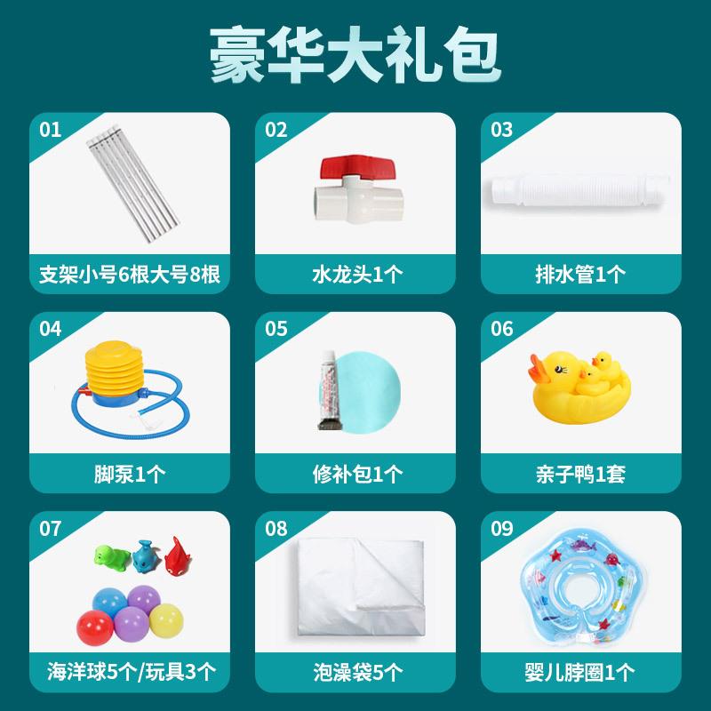 充气浴沐缸用XNB可折叠泡澡桶大人全家身浴洗澡桶婴儿童浴盆可折